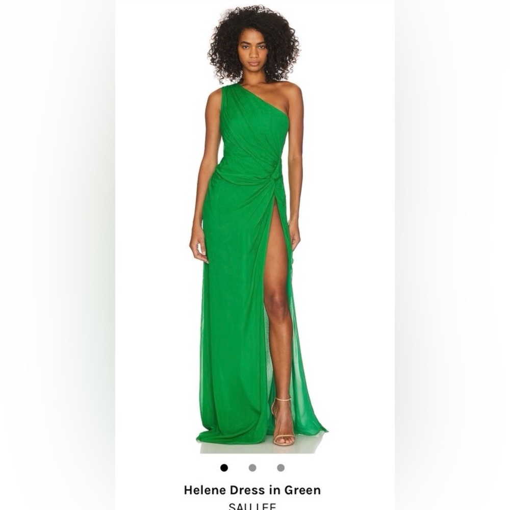 NWT Sau Lee green dress size 0